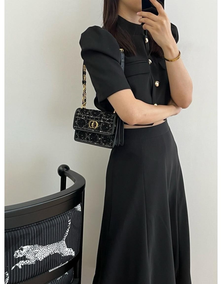 디올 트위드 미스카로백