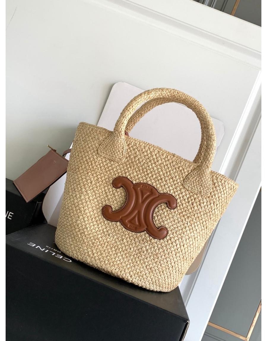 셀린느 라피아 토트