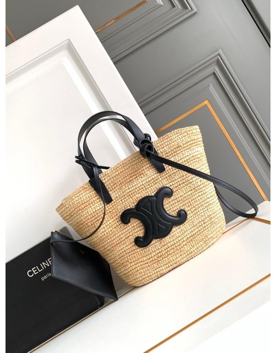 셀린느 틴 파니에 라탄백 라피아백 (3가지 컬러)