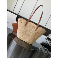 셀린느 브레이디드 트리옹프 라피아백 미듐