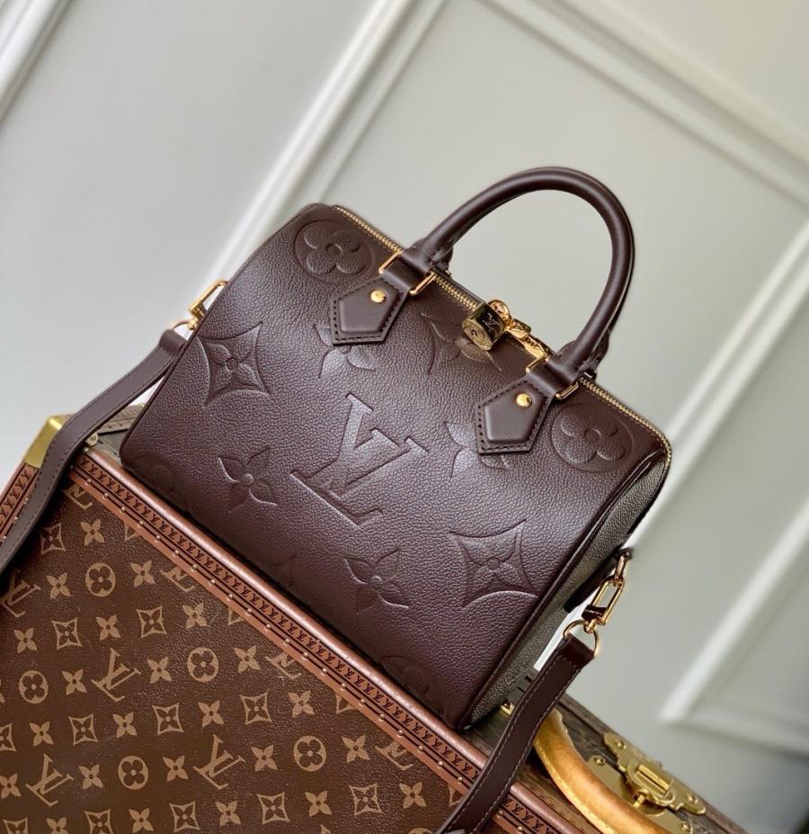 루이비통 M14043 스피디 반둘리에 25cm 초콜렛