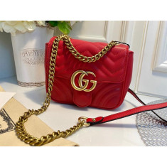 구찌 마몽 스퀘어 체인백 (국내배송)