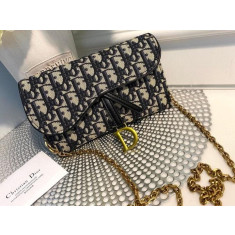 디올 오블리크 새들 지갑 체인백 (국내배송)