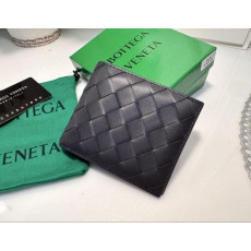 보테가베네타 인트레치아토 남성 반지갑 차콜 머스타드 (국내배송)