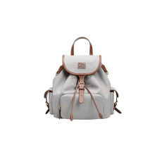 미우미우 레터링 로고 백팩 미디움 5BZ042