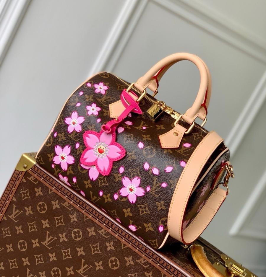 루이비통 M14174 LV x TM 스피디 반둘리에르 25cm