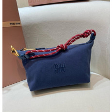 미우미우 개버딘 파우치 숄더백 5NE841