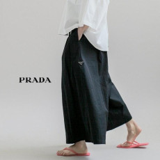 프라다 주름핀턱 바지 2컬러 (국내배송)