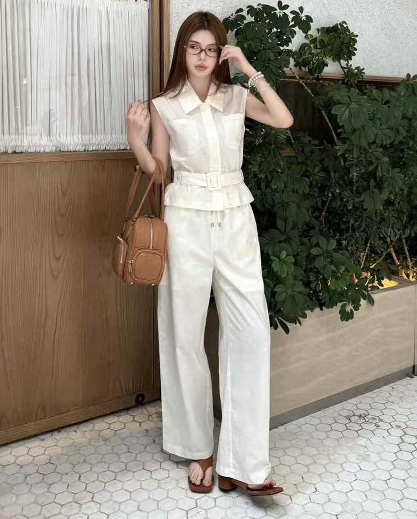 로에베 아나그램 면 마 투피스 셋업 (국내배송)