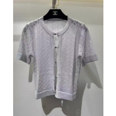 샤넬 자카드 반팔 가디건 2컬러 (국내배송)