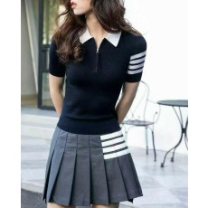 톰브라운 4바 완장 카라 니트 2컬러 (국내배송)