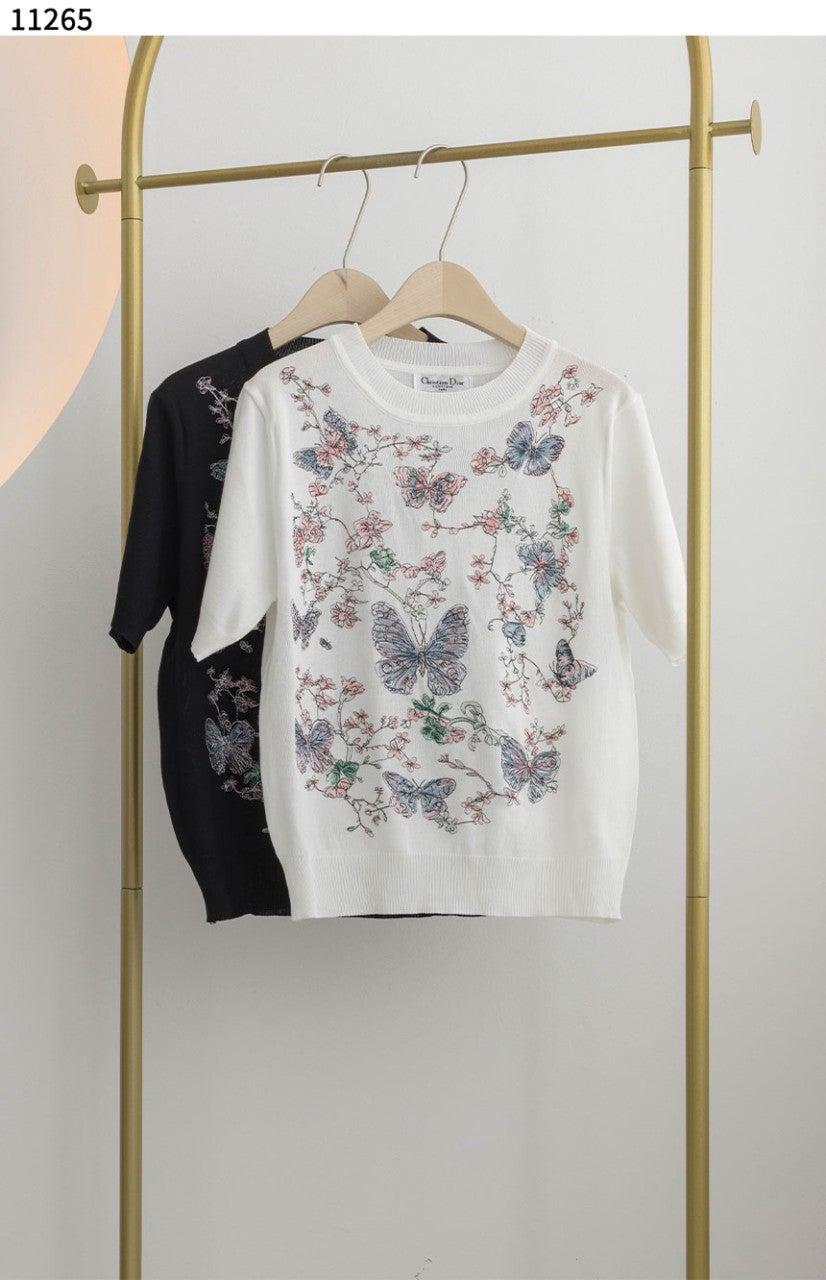 디올 자수 캐시미어 니트 2컬러 (국내배송)