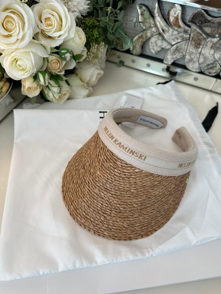 헬렌카민스키 비앙카 누가 라피아 썬캡 (국내배송)