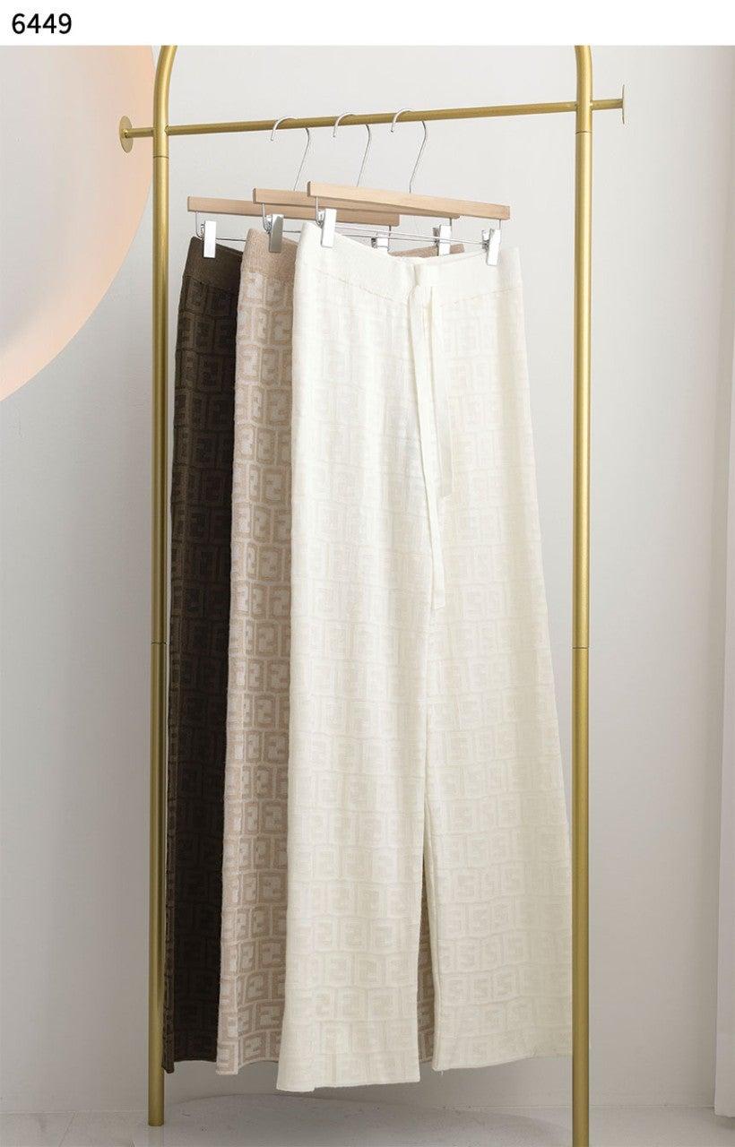 펜디 FF로고 니트 밴딩 팬츠 (국내배송)