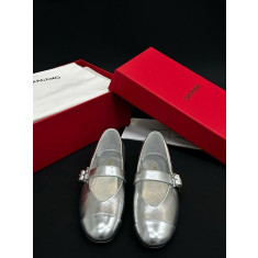 페레가모 간치니 발레 플랫