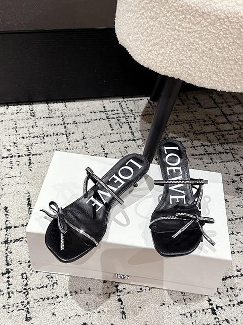 로에베 페탈 보우 샌들