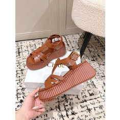 끌로에 나마 웨지 샌들