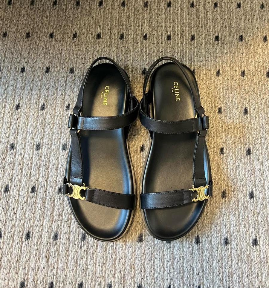 ✨타임세일✨ 셀린느 모드 트리오페 샌들 사이즈:230(36)