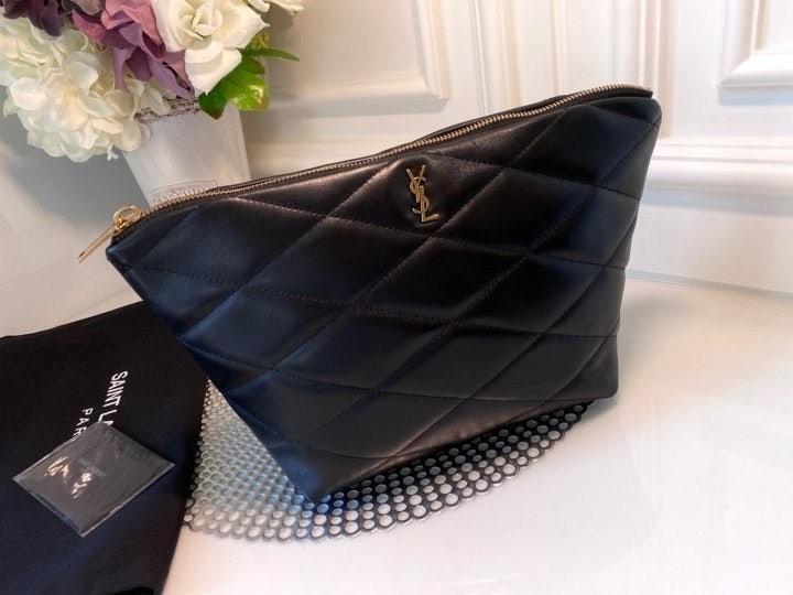 생로랑 세이드 미디엄 파우치 클러치백 (국내배송)