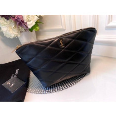 생로랑 세이드 미디엄 파우치 클러치백 (국내배송)