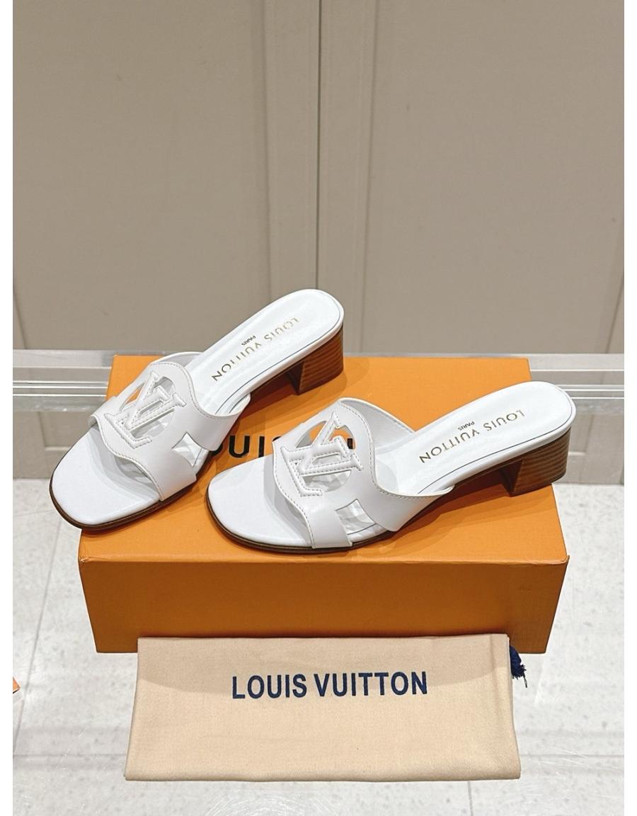 루이비통 레더 뮬 펌프스 & 슬라이드 (5가지 컬러)