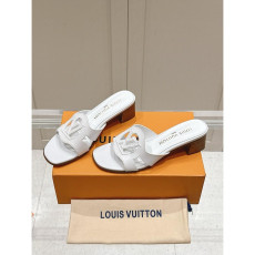 루이비통 레더 뮬 펌프스 & 슬라이드 (5가지 컬러)