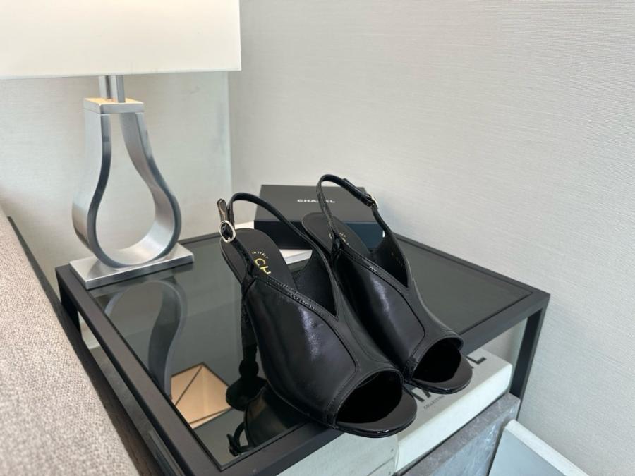 샤넬 슬링백 힐 (2가지 컬러)