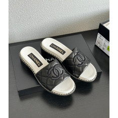 샤넬 체인 뮬 (2가지 컬러)