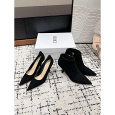 디올 트라이벌 잔주굽 펌프스 & 부티