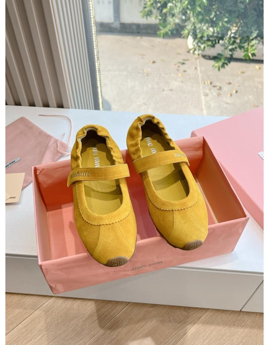 미우미우 스웨이드 메리제인 스니커즈 (3가지 컬러)