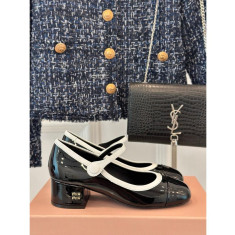 미우미우 페이던트 펌프스 (4가지 컬러)