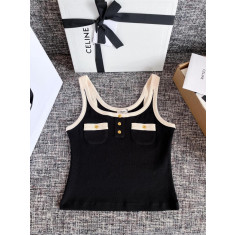 셀린느 크롭 나시