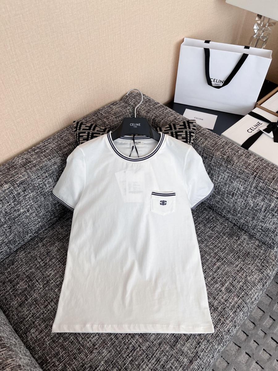 셀린느 70's 트리옹프 반팔티셔츠