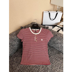 셀린느 트리옹프 스트라이프 반팔티셔츠