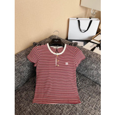 셀린느 트리옹프 스트라이프 반팔티셔츠