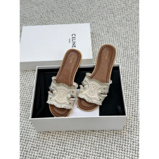 셀린느 프린지 트리오페 뮬 (4가지 컬러)