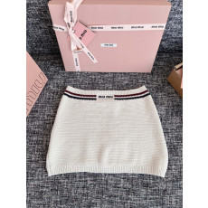 미우미우 니트 미니스커트