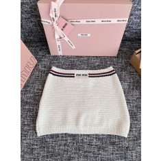 미우미우 니트 미니스커트