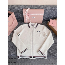 미우미우 니트 지퍼 가디건