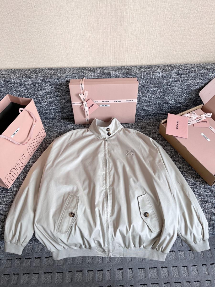 미우미우 블루종 자켓