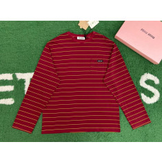 미우미우 긴팔 티셔츠