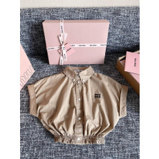 미우미우 포플린 셔츠