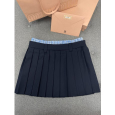 미우미우 플리프 바타비아 미니 스커트