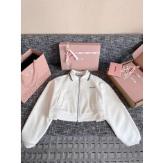 미우미우 블루종 자켓