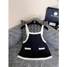 샤넬 반팔 니트