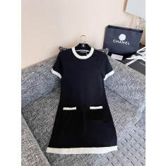샤넬 반팔 원피스
