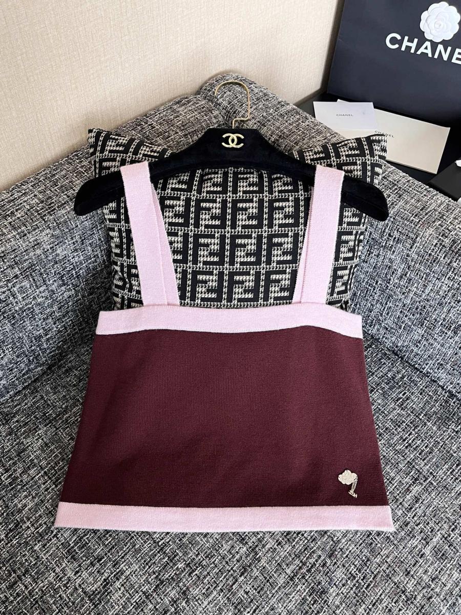 샤넬 25a 크롭 나시