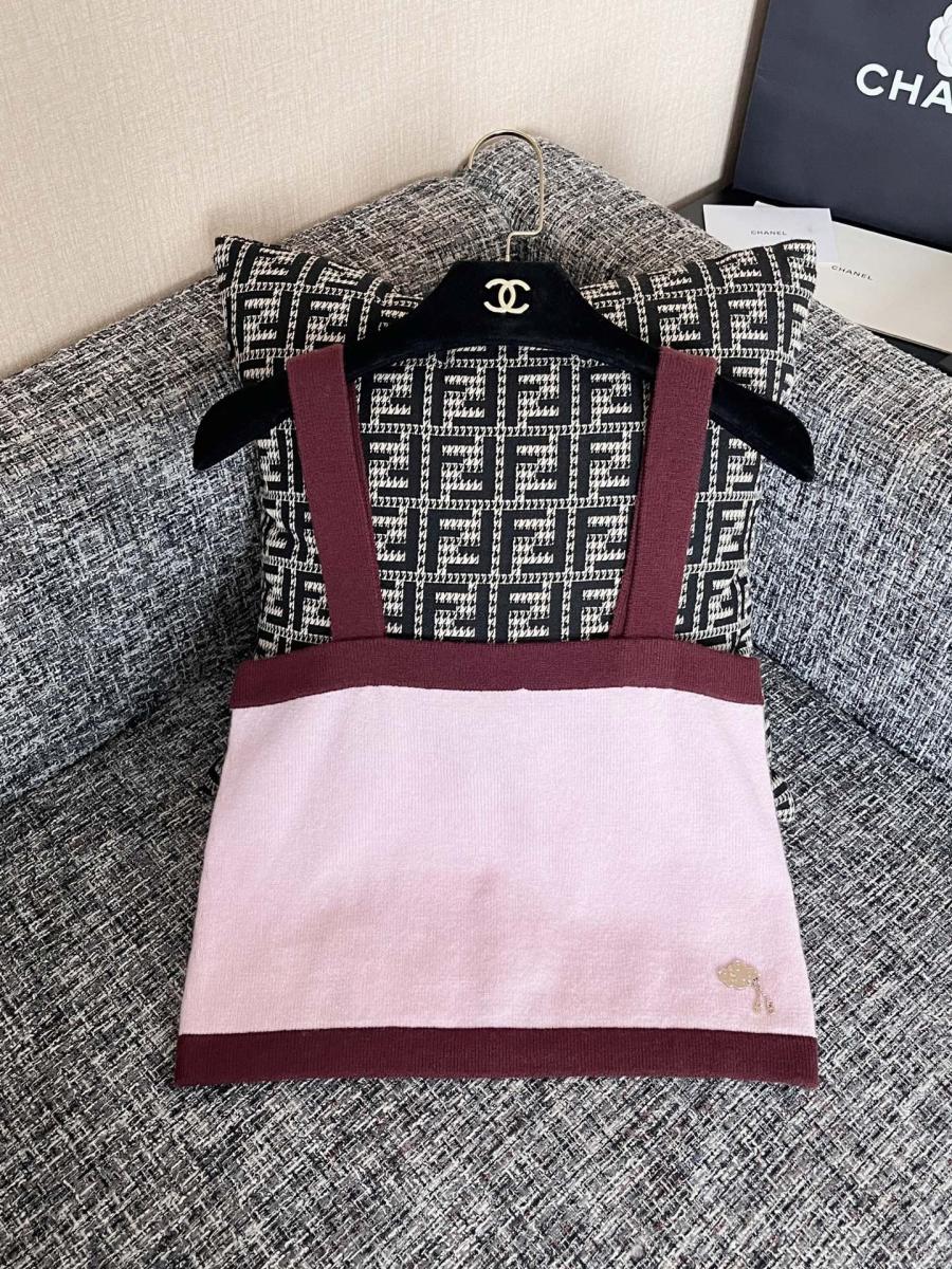 샤넬 25a 크롭 나시