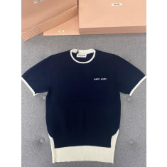 미우미우 반팔 니트