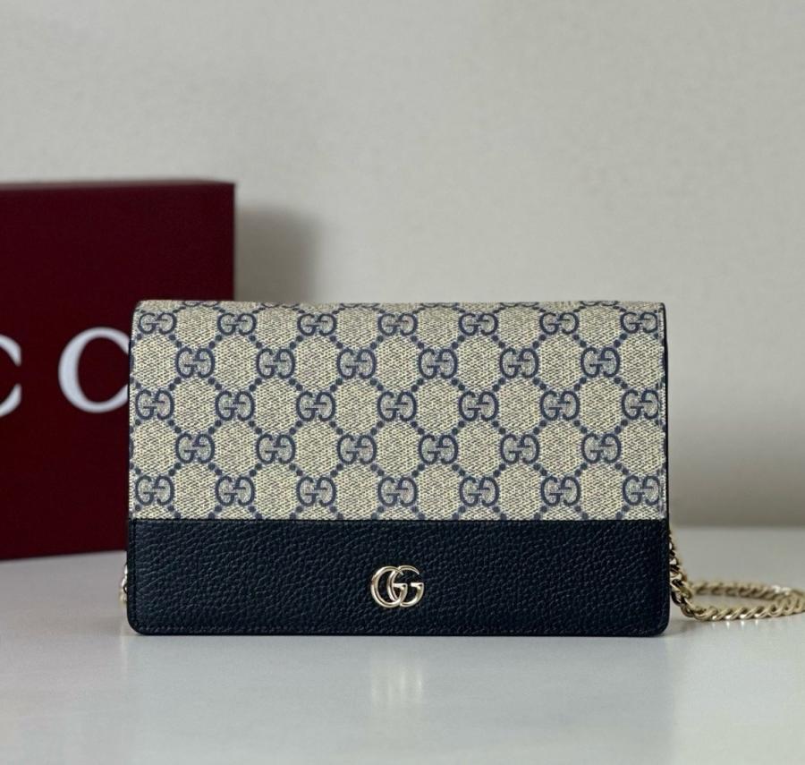 구찌 497985 GG 마몬트 체인 WOC